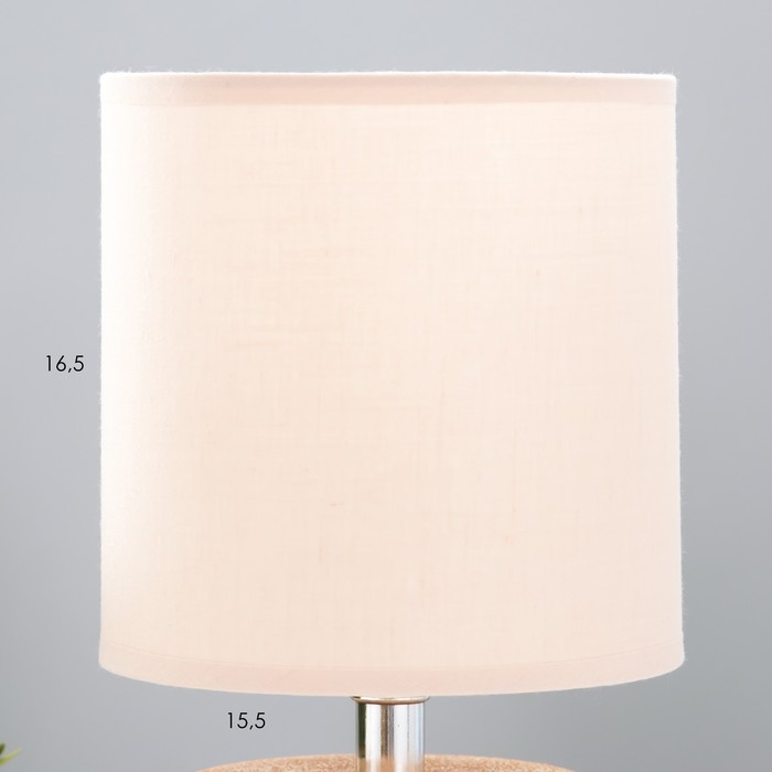 Настольная лампа Настольная лампа "Излатия" Е14 40Вт 17х17х30 см RISALUX