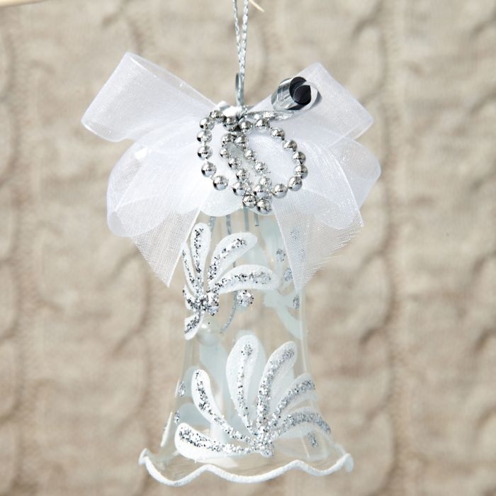 Ёлочная игрушка Ёлочная игрушка "Хрустальный колокольчик" h-8,2 см