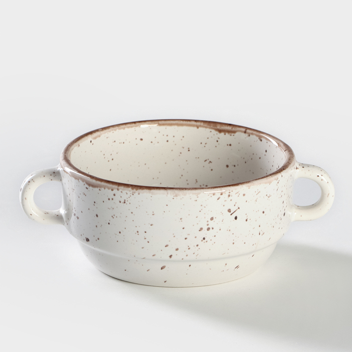 Бульонница фарфоровая Punto bianca, 300 мл, 11,5×5,5 см Бульонница фарфоровая Punto bianca, 300 мл, 11,5×5,5 см