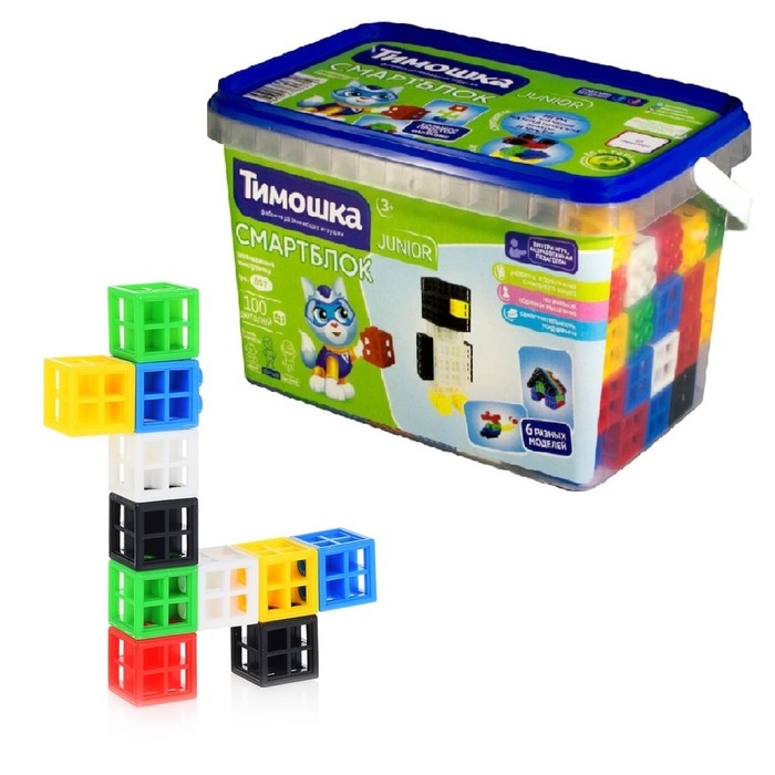 Конструктор «Смартблок», 100 деталей Конструктор «Смартблок», 100 деталей