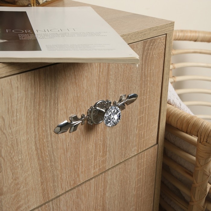 Ручка кнопка CAPPIO, d=30, L=168 мм, цвет хром Ручка кнопка CAPPIO, d=30, L=168 мм, цвет хром