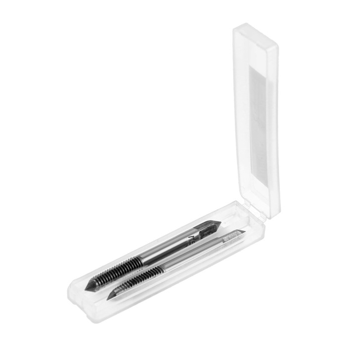 Метчики метрические ручные ТУНДРА, М6 х 1 мм, комплект из 2 шт. Метчики метрические ручные ТУНДРА, М6 х 1 мм, комплект из 2 шт.