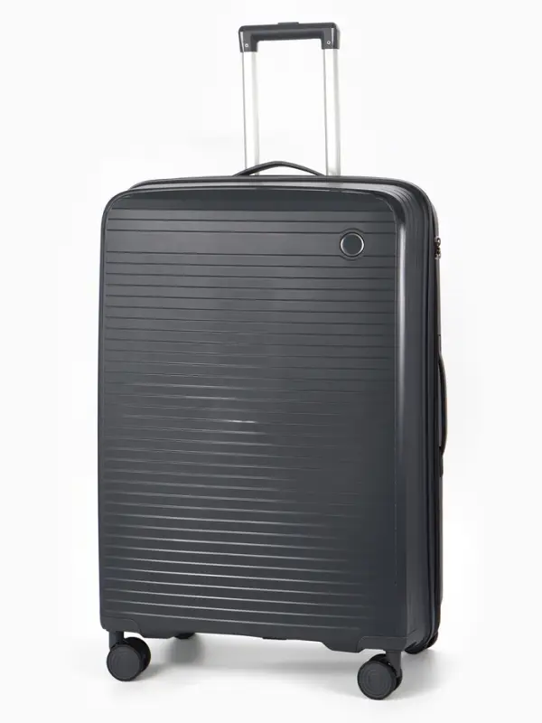 Чемодан на колесах, 28", кодовый замок, 47&times;28&times;75 см, серый