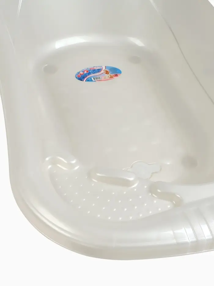 Ванночка детская со сливным клапаном 50 л, цвет белый Ванночка детская со сливным клапаном 50 л, цвет белый