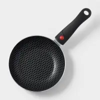 Сковорода Forever, d=18 см, съёмная ручка, стеклянная крышка, антипригарное покрытие, алюминий, чёрная