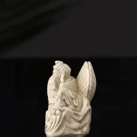 Набор фигурок &laquo;Нэцкэ&raquo;, 5 шт., 20&times;10&times;7 см, бежевый