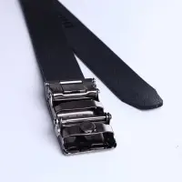 Ремень мужской &laquo;Великан&raquo; для полных, ширина 3.5 см, пряжка автомат, чёрный