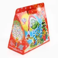 Подарочная коробка новогодняя &laquo;Змей Мороз&raquo;, для сладких подарков, 20.5 (23) &times; 24&times;11.7 см