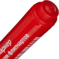 Маркер для флипчартов по бумаге Attache красный 2-3 мм круглый нак