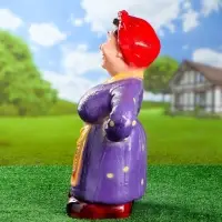 Садовая фигура из гипса &laquo;Тёща с метлой средняя&raquo;, 59&times;25&times;40 см, МИКС