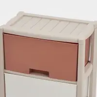 Комод 4-х секционный &laquo;Колорит&raquo;, пластик, 47.5&times;30&times;94 см, МИКС