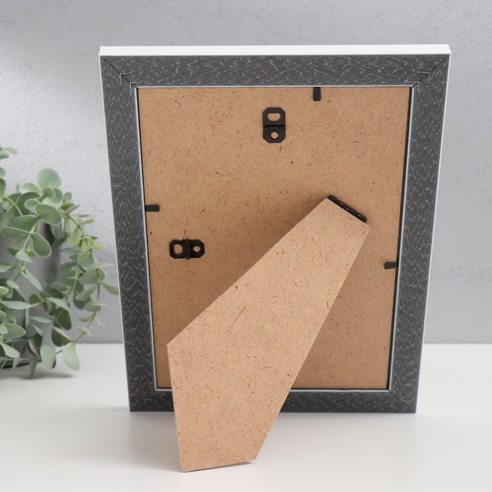 Фоторамка пластик Фоторамка пластик "МИРАМ" 15х21 см, 642968-6, белый (пластиковый экран)