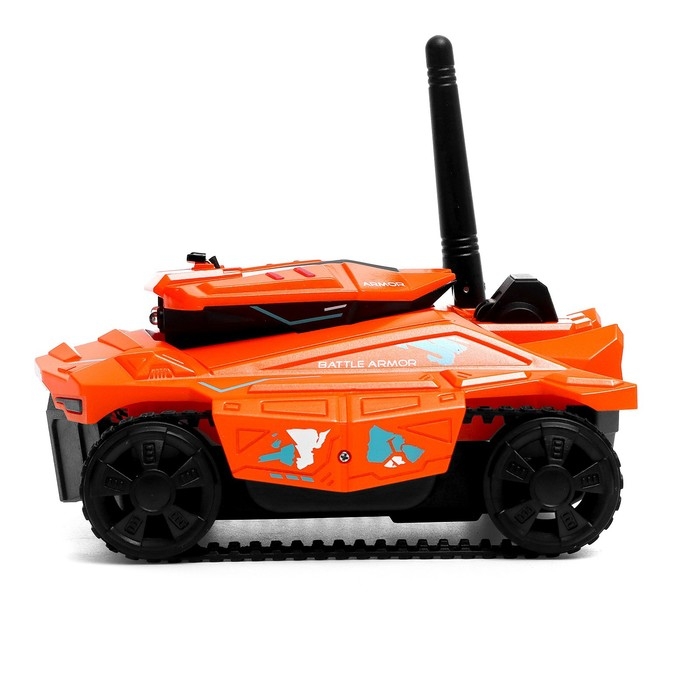 Вездеход радиоуправляемый «Шпион» с видеокамерой, управление с телефона, свет, цвет оранжевый Вездеход радиоуправляемый «Шпион» с видеокамерой, управление с телефона, свет, цвет оранжевый