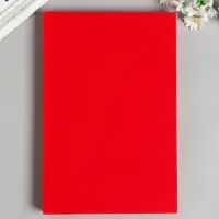 Фетр жесткий 2 мм 20&times;30 см, красный