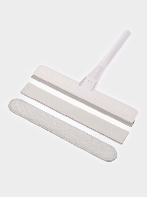 Окномойка гибкая, 5 насадок, с заглушкой, составная 4х секционная ручка, 138 см Окномойка гибкая, 5 насадок, с заглушкой, составная 4х секционная ручка, 138 см