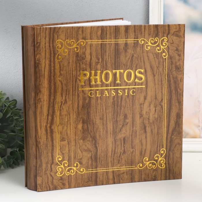Фотоальбом на 500 фото 10х15 см Фотоальбом на 500 фото 10х15 см "Классика" 34х33х5,5 см МИКС