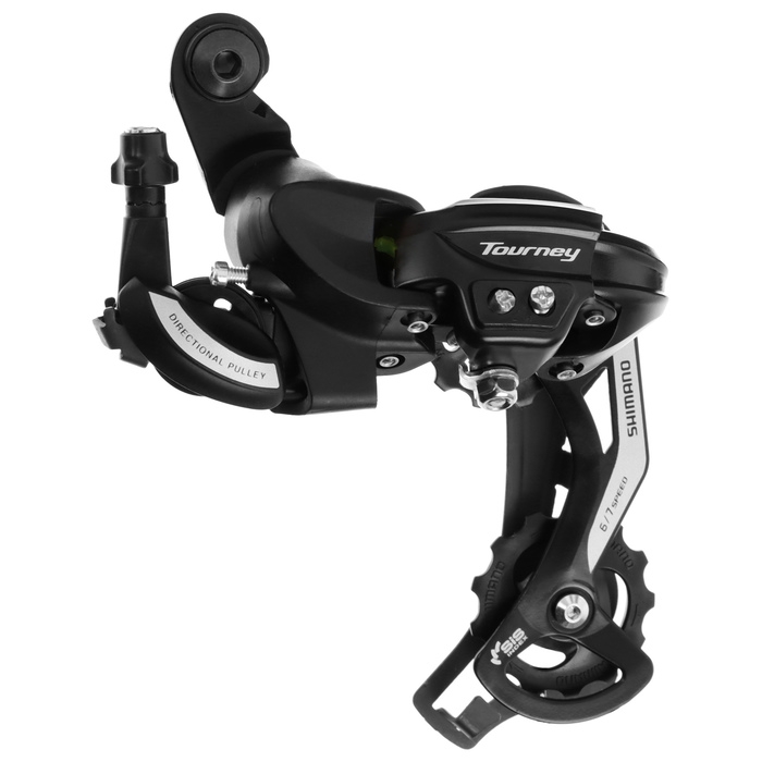 Переключатель задний Shimano Tourney RD-TY500, 6-7 скоростей, цвет чёрный Переключатель задний Shimano Tourney RD-TY500, 6-7 скоростей, цвет чёрный