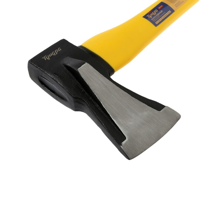 Колун кованый ТУНДРА ПРОФИ, клиновидная форма, фиберглассовое 3К топорище 90 см, 2.5 кг Колун кованый ТУНДРА ПРОФИ, клиновидная форма, фиберглассовое 3К топорище 90 см, 2.5 кг