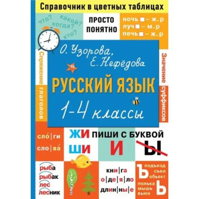 Русский язык. 1-4 класс. Просто и понятно. Узорова О.В., Нефёдова Е.А. Русский язык. 1-4 класс. Просто и понятно. Узорова О.В., Нефёдова Е.А.