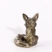 Фигурка декоративная &laquo;Лисёнок&raquo;, металл, 2.6&times;2.9&times;3.3 см