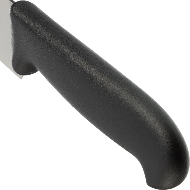 Нож универсальный  лез 200 мм  толщ 2 мм  3Cr13   черная пластиковая ручка