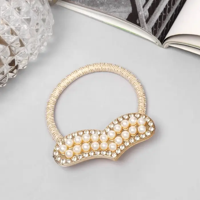 Резинка для волос Резинка для волос "Робин" сердце, 5 см