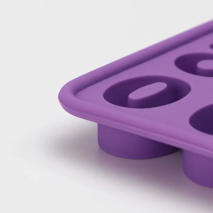 Форма для шоколада Доляна &laquo;Цифры&raquo;, силикон, 16&times;16&times;2 см, 20 ячеек (2.9&times;2.2 см), МИКС