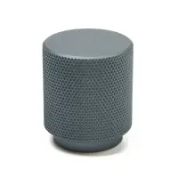 Ручка-кнопка CAPPIO PK330, d=30 мм, цвет графит, 8 шт.
