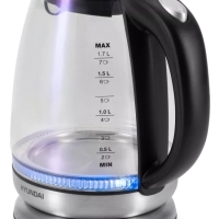 Чайник HYK-G8800 1,7л 2200Вт серебристый (стекло)