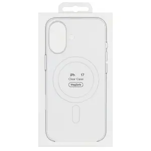 Чехол для iPhone 17 Clear Case PC (MagSafe + анимация NFC) ORG