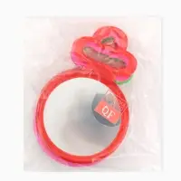 Зеркало настольное, круглое, настенное, 11.5&times;17.8 см, (d=9.5 см), МИКС