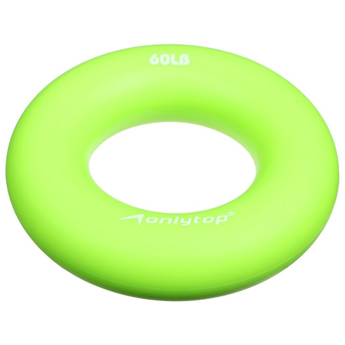 Эспандер кистевой ONLYTOP, 30 кг, цвет зелёный Эспандер кистевой ONLYTOP, 30 кг, цвет зелёный