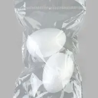 Яйцо из пенопласта, размер 7&times;4.5 см, 2 шт.