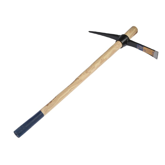 Кирка ТУНДРА, кованая, деревянная рукоятка 900 мм, 1000 г Кирка ТУНДРА, кованая, деревянная рукоятка 900 мм, 1000 г