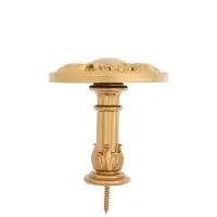 Держатель для штор CAPPIO KS031, d=95 мм, цвет золото, 2 шт.