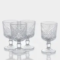 Набор бокалов для вина Paşabah&ccedil;e Timeless, 320 мл, 4 шт., стекло, прозрачный