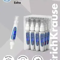 Ручка-корректор 4 мл, ErichKrause Extra, металлический наконечник, на основе растворителя