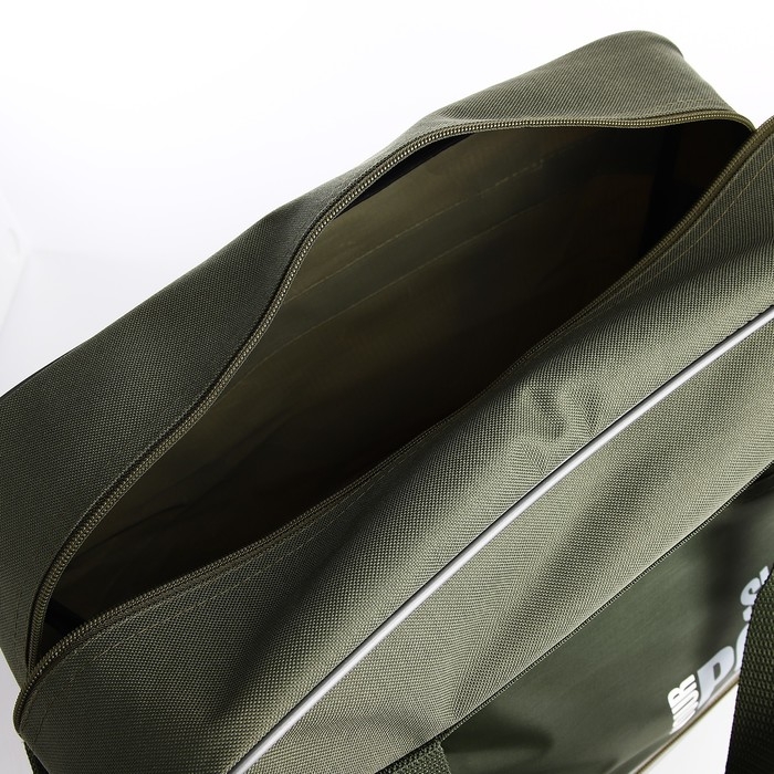 Сумка дорожная 20 Сумка дорожная 20" на колёсах, отдел на молнии, с увеличением, наружный карман, длинный ремень, цвет хаки