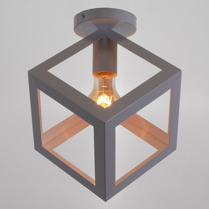 Светильник Светильник "Куб" 1хE27 40Вт белый 23х23х30 см BayerLux