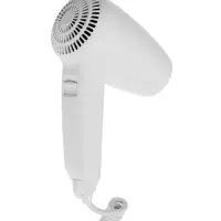 Фен LGE-006, 1300 Вт, настенный, 2 скорости, крепление, белый