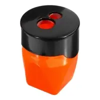 Точилка Calligrata &laquo;Классика&raquo;, двойная, с контейнером, МИКС