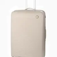 Чемодан на колёсах, 28", кодовый замок, 47&times;28&times;75 см, светло-бежевый