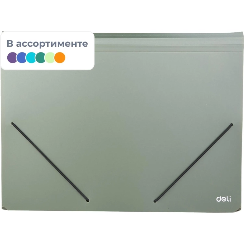 Папка органайзер Start на резин горизонтА4 13отд РР 0,75мм в ассортим E5551