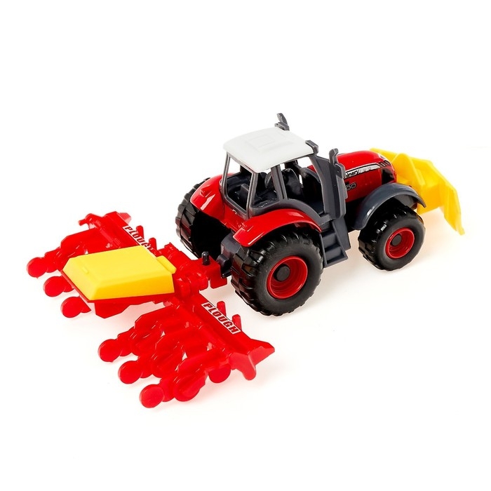 Трактор металлический «Ферма», МИКС Трактор металлический «Ферма», МИКС