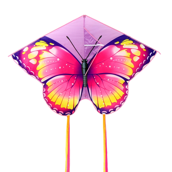 Воздушный змей «Бабочка», цвета МИКС Воздушный змей «Бабочка», цвета МИКС