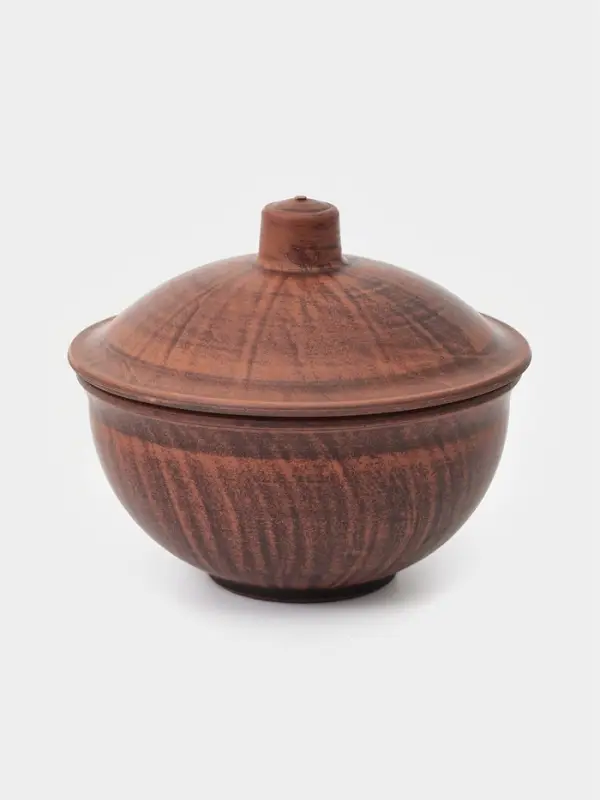 Кокотницы, набор 2 шт., 700 мл, 14&times;15 см, красная глина