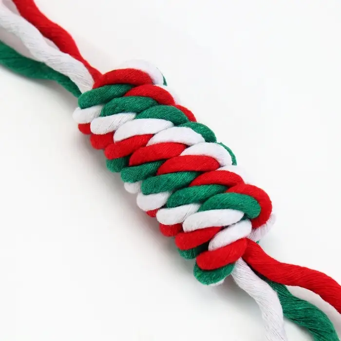 Игрушка канатная &laquo;Плетёнка&raquo;, малая, до19 см, 25-29 г, цвет МИКС