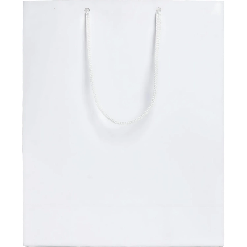 Пакет подарочный Ample M, 23х28х9см, белый, 7440.60