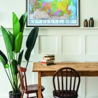 Карта России политико-административная, 101&times;70 см, 1:8.5 млн, интерактивная, ламинированная