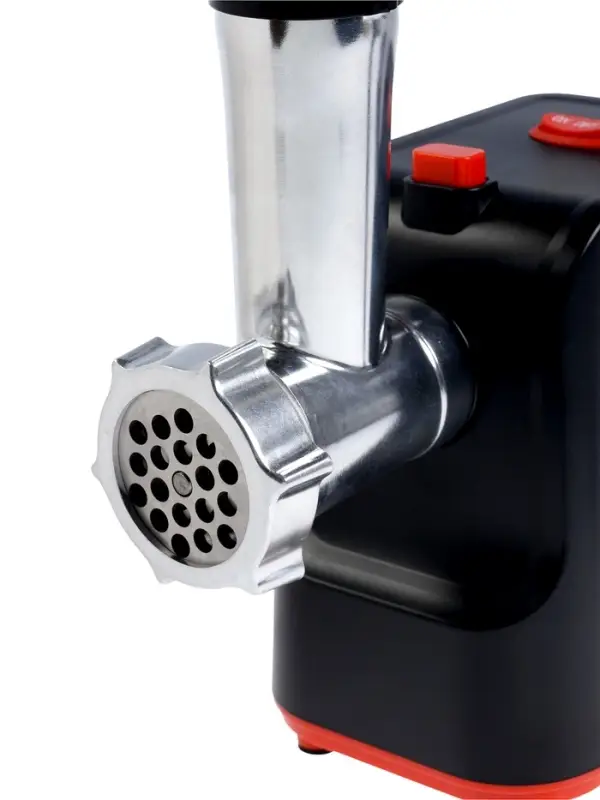 Мясорубка HomeStar STM-2039, 2000Вт, 1.5 кг/мин, 2 диска, реверс, черная Мясорубка HomeStar STM-2039, 2000Вт, 1.5 кг/мин, 2 диска, реверс, черная